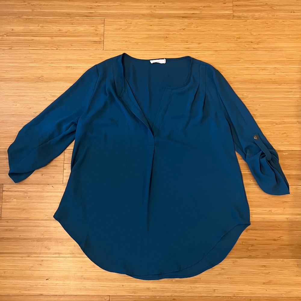 Lush Roll Sleeve Top